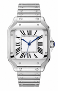 Santos Style · White Dial