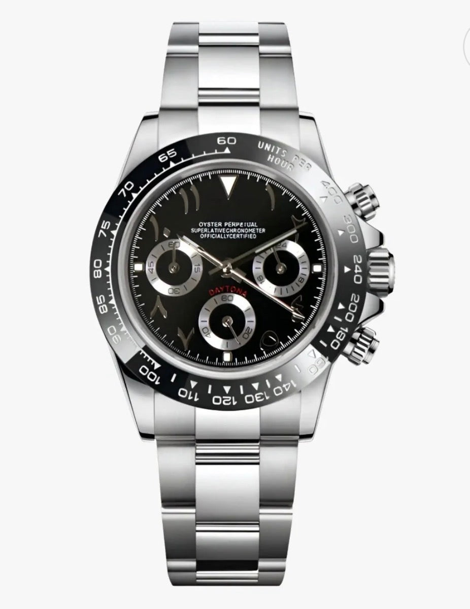 Daytona Style · Black Arabic Dial