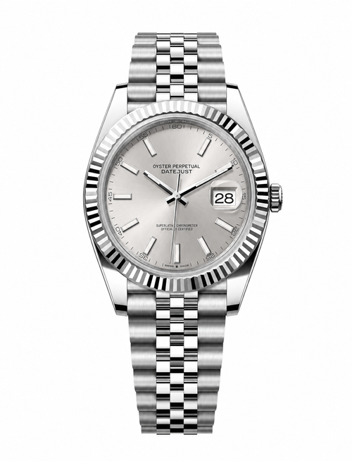 Datejust Style · Grey Dial watch
