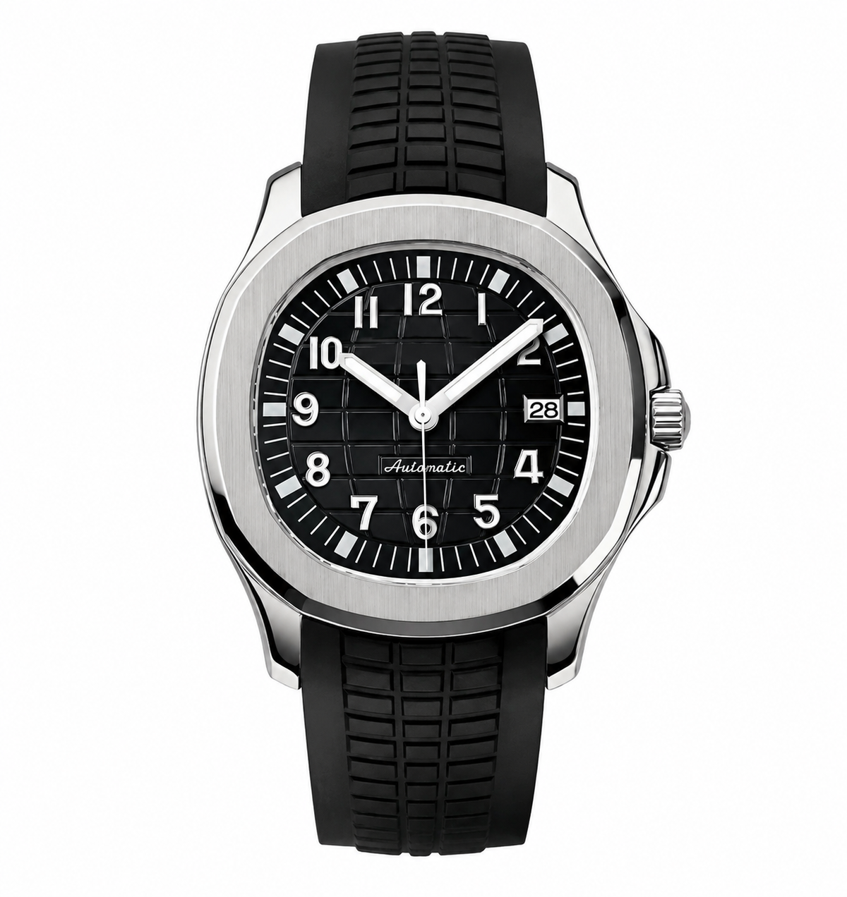 Aquanaut Style · Black & Silver Classic