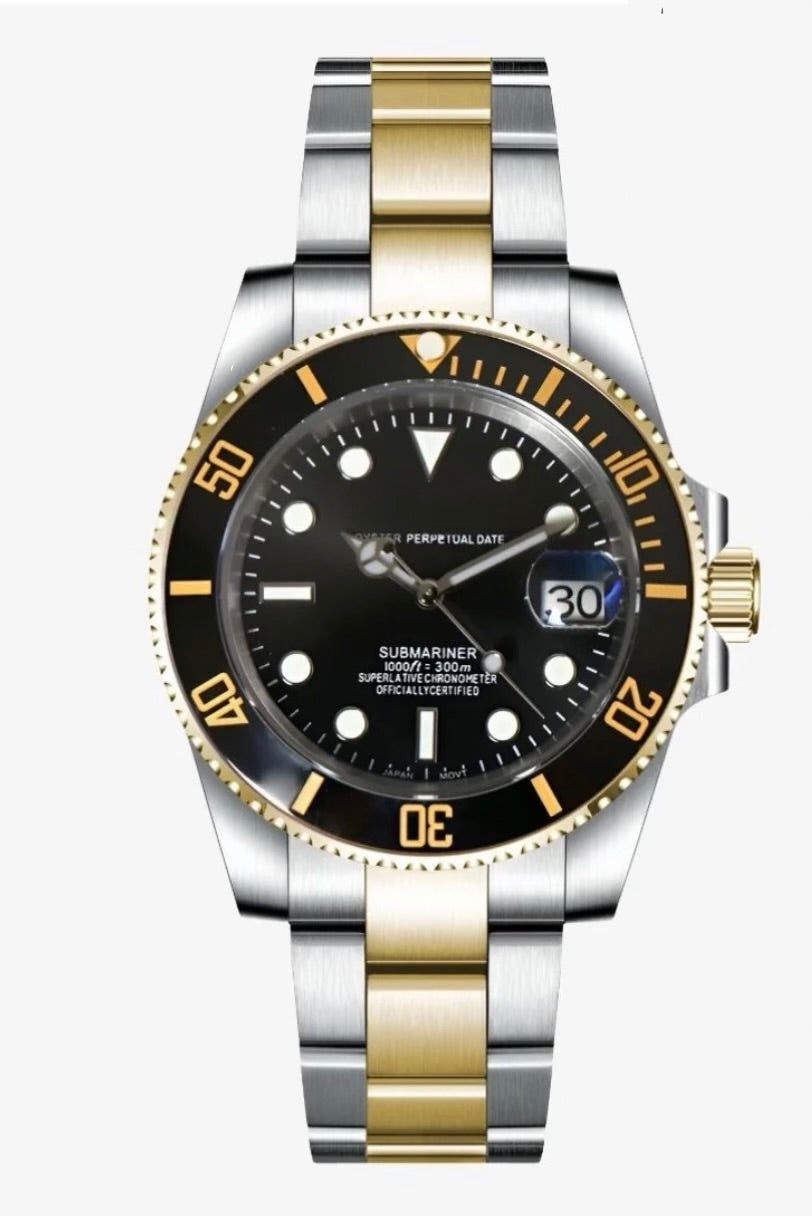 Submariner Style · Gold & Silver