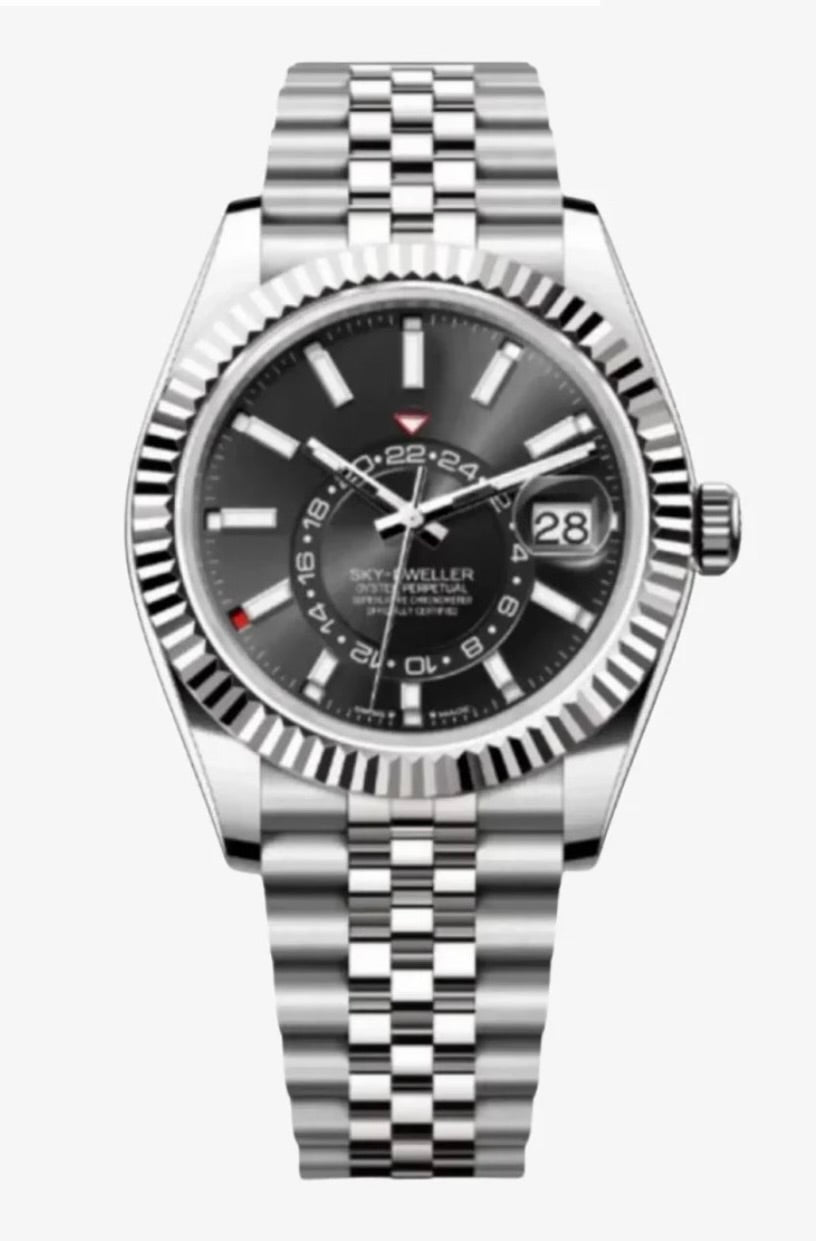 Sky-Dweller Style · Black Dial