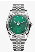 Datejust Style · Green Arabic Dial