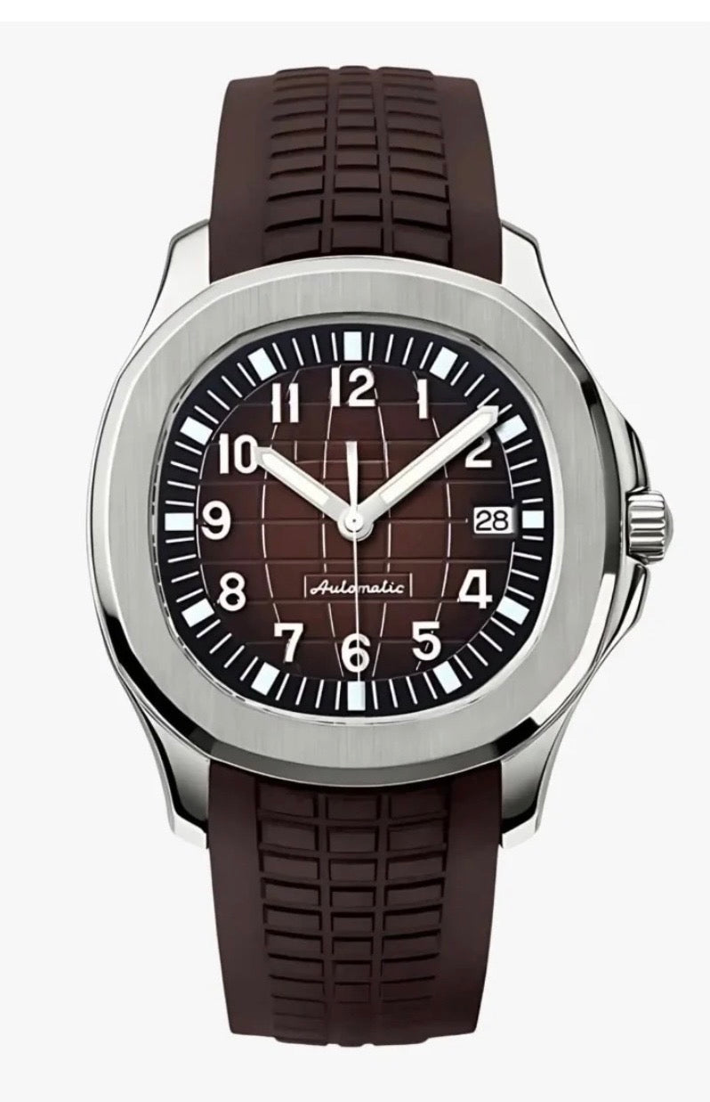 Aquanaut Style · Silver & Brown