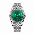 Datejust Style · Arabic Green