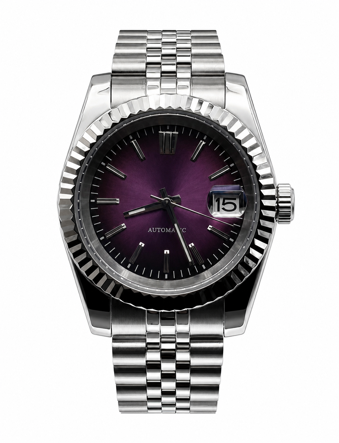 Datejust Style · Purple Fade