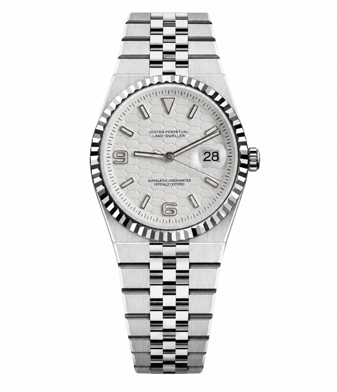 Land-Dweller Style · White Dial