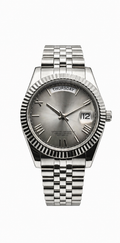 Day-Date Style · Smoke Dial