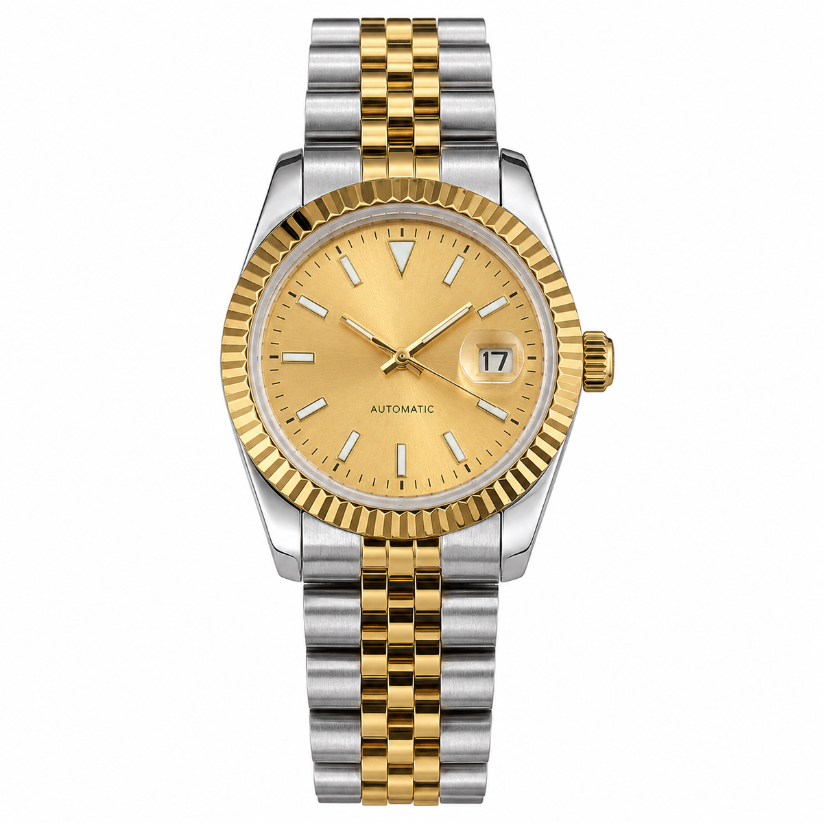 Datejust Style · Two-Tone Classic
