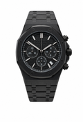 Royal Oak Style · Black Chronograph
