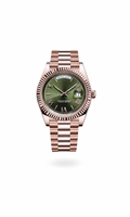 Day-Date Style · Olive & Rose Gold Presidential
