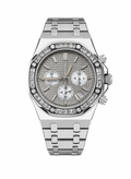 Royal Oak Style · Grey Diamond Bezel