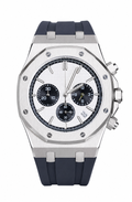 Royal Oak Style · Chrono Rubber Silver
