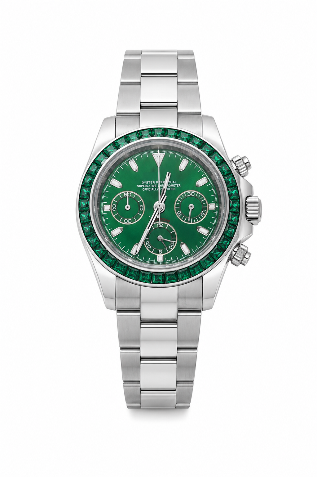 Daytona Style · Green Emeralds