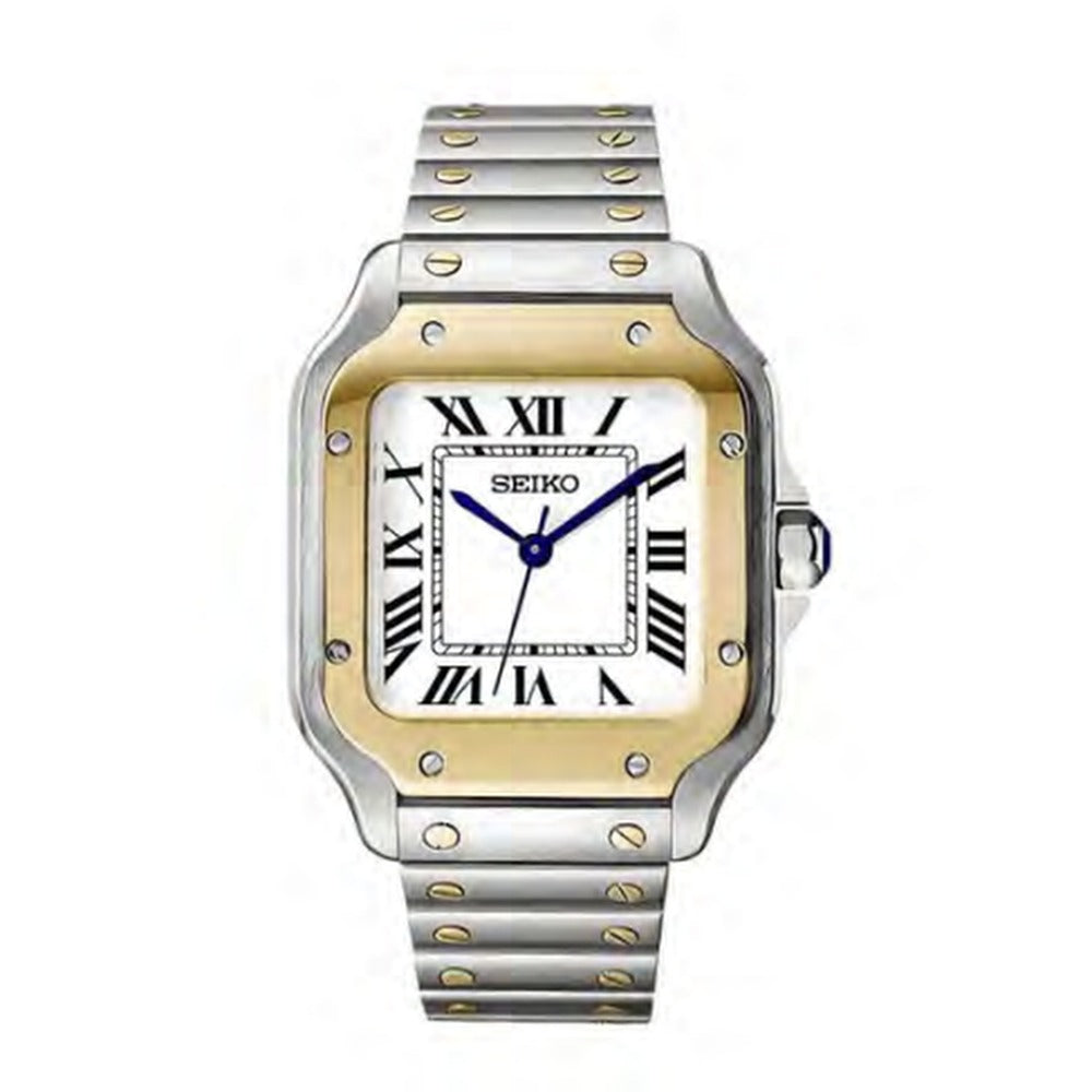 Santos Style · Two-Tone Gold