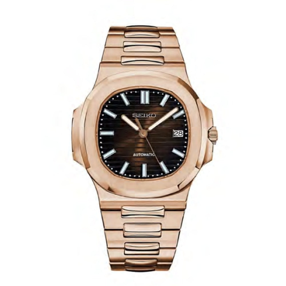 Nautilus Style · Rose Gold Chocolate