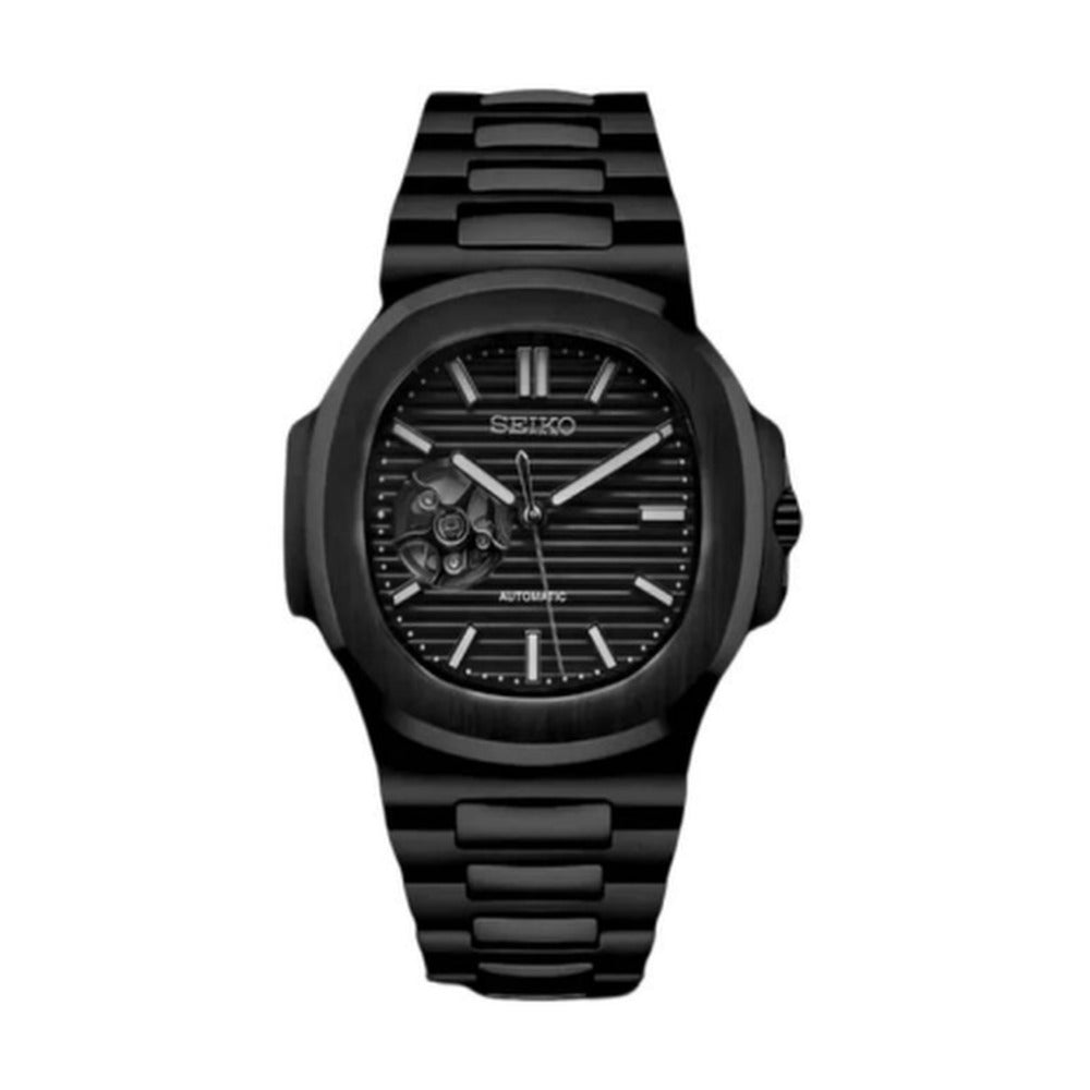 Nautilus Style · Open Heart Black PVD