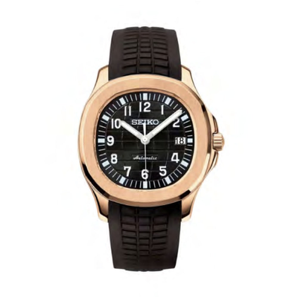 Aquanaut Style · Rose Gold Black