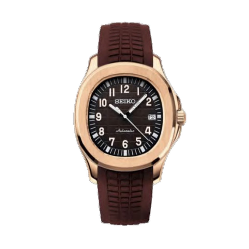 Aquanaut Style · Rose Gold Brown