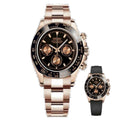 Daytona Style · Rose Gold Chocolate