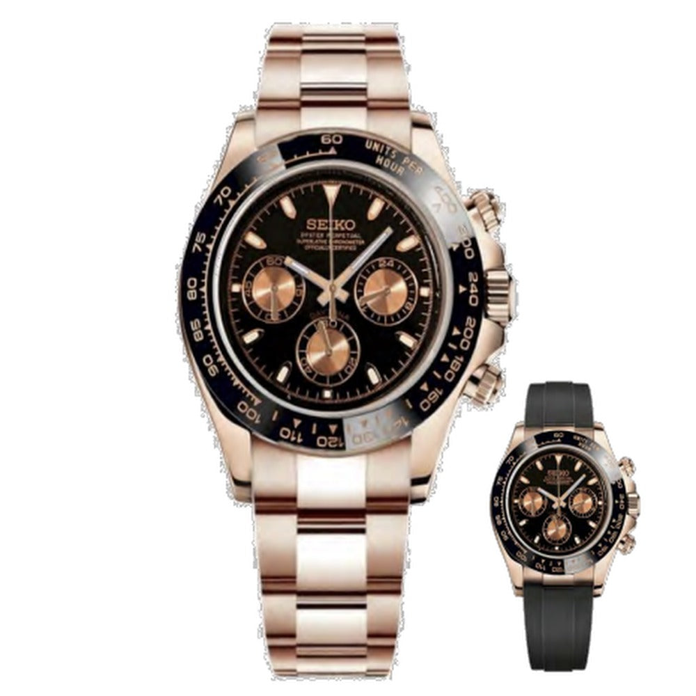 Daytona Style · Rose Gold Chocolate