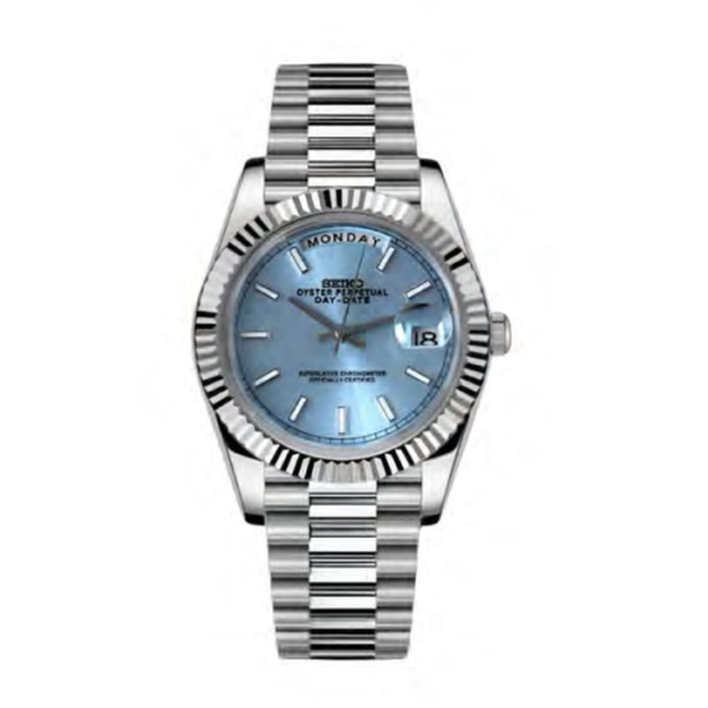 Day-Date Style · Ice Blue