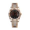 Day-Date Style · Rose Gold Chocolate