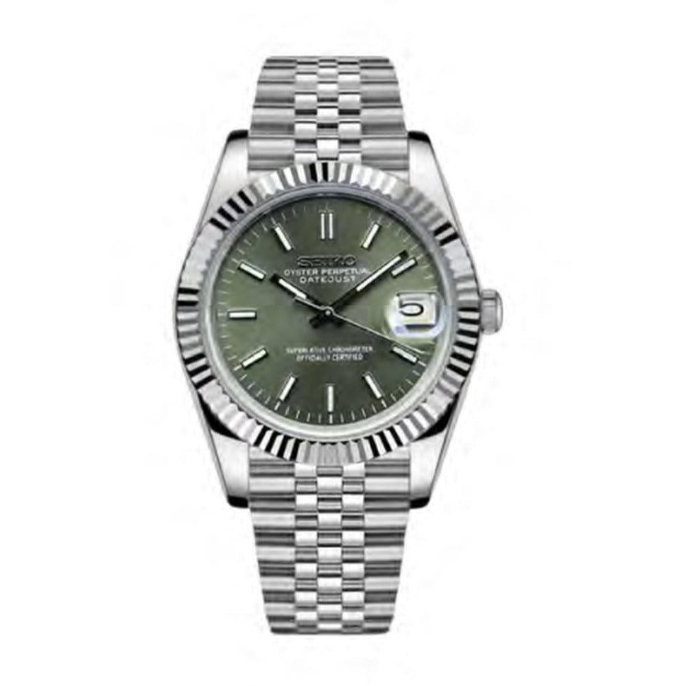 Datejust Style · Olive Green