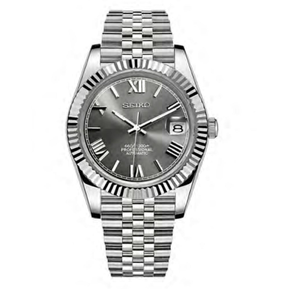 Datejust Style · Roman Slate Grey
