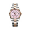 Datejust Style · Two-Tone Rose Gold Pink