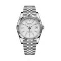 Datejust Style · Textured White