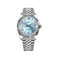 Datejust Style · Ice Blue Roman
