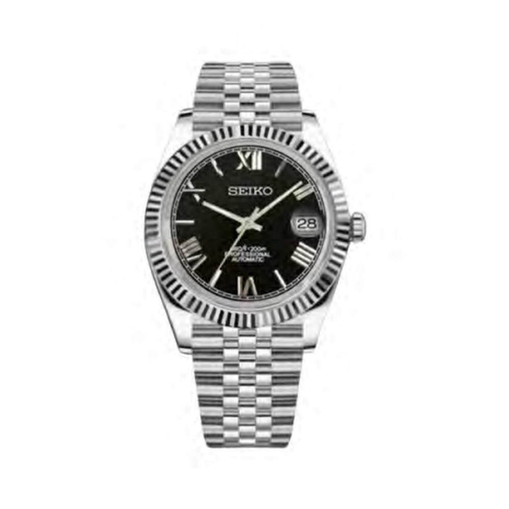 Datejust Style · Black Roman