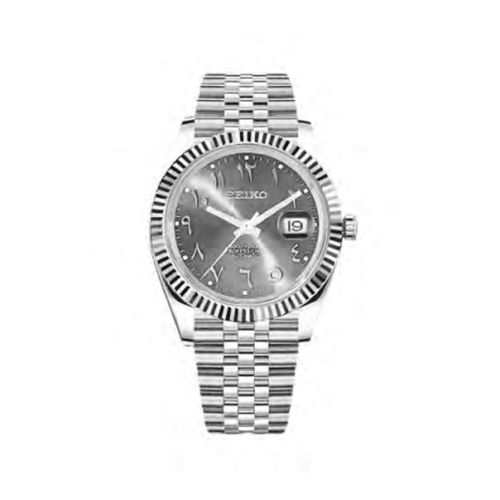 Datejust Style · Grey Arabic