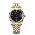 Sky-Dweller Style · Gold Black