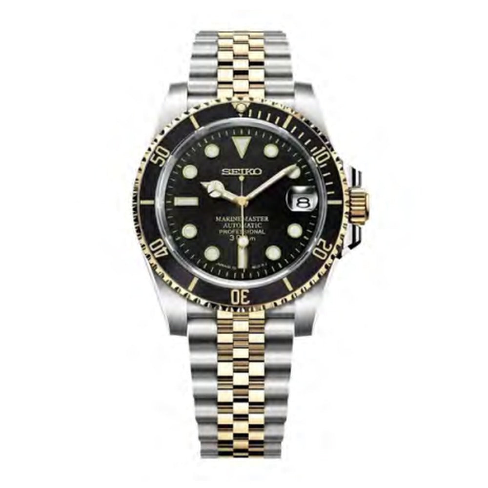 Submariner Style · Two-Tone Black Jubilee