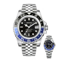 Submariner Style · Blue & Black Bezel