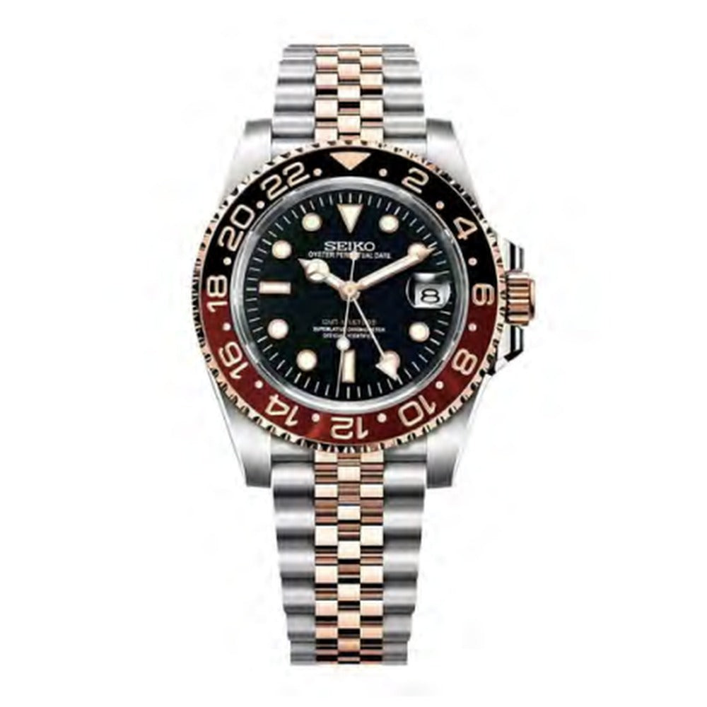 GMT Style · Two-Tone Rose Gold Coke