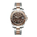Yacht-Master Style · Two-Tone Rose Chocolate