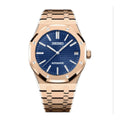 Royal Oak Style · Rose Gold Blue