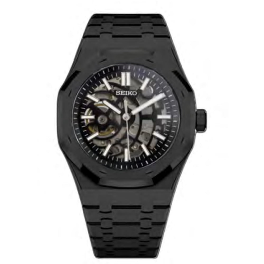 Royal Oak Style · Skeleton Black PVD