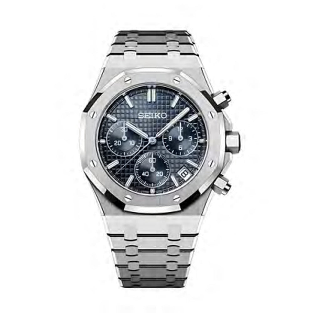 Royal Oak Style · Chronograph Blue