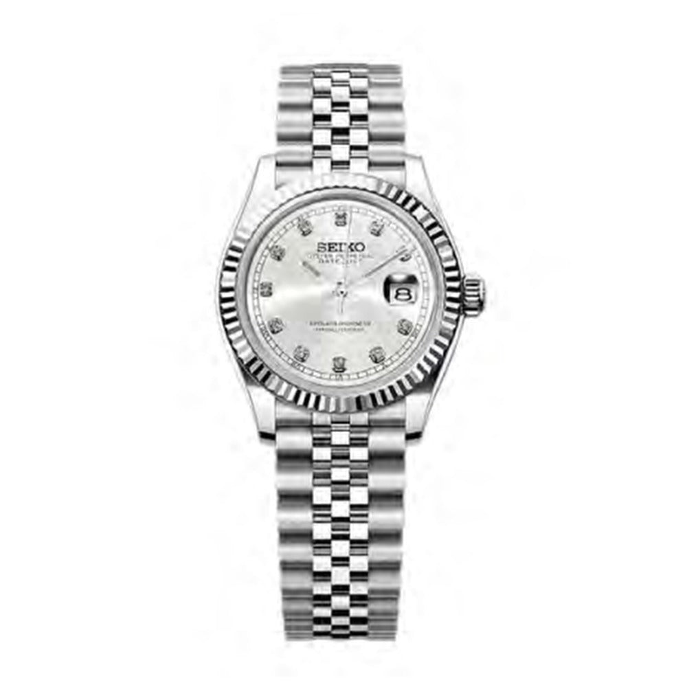 Datejust Style · Femme White Diamond